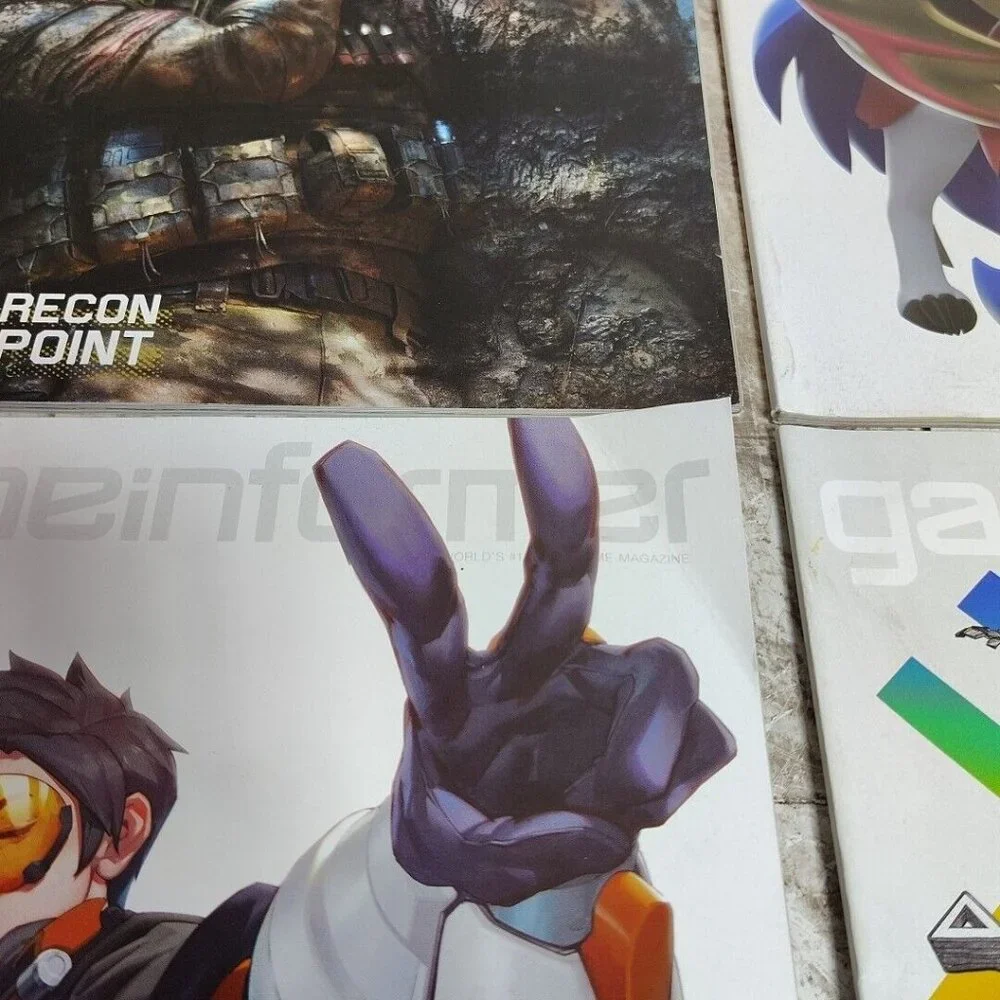Lot Of 4 Game Informer Magazine Issues 318, 319, 320, 321